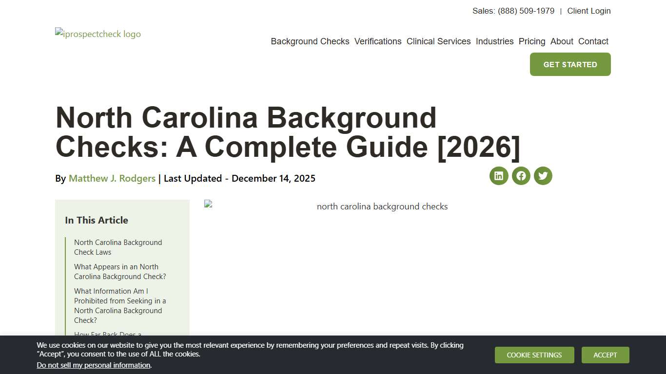 North Carolina Background Checks: A Complete Guide [2026]